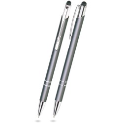 BET-22 Kugelschreiber Touch Pen BELLO. Grau (matt).