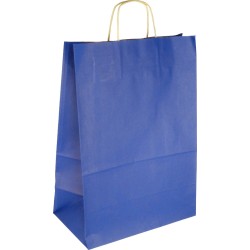 PS307G051 Papiertasche mit Papierkordel EKO PLUS blau