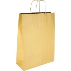PS108G001 Papiertasche mit Papierkordel EKO PLUS braun glatt