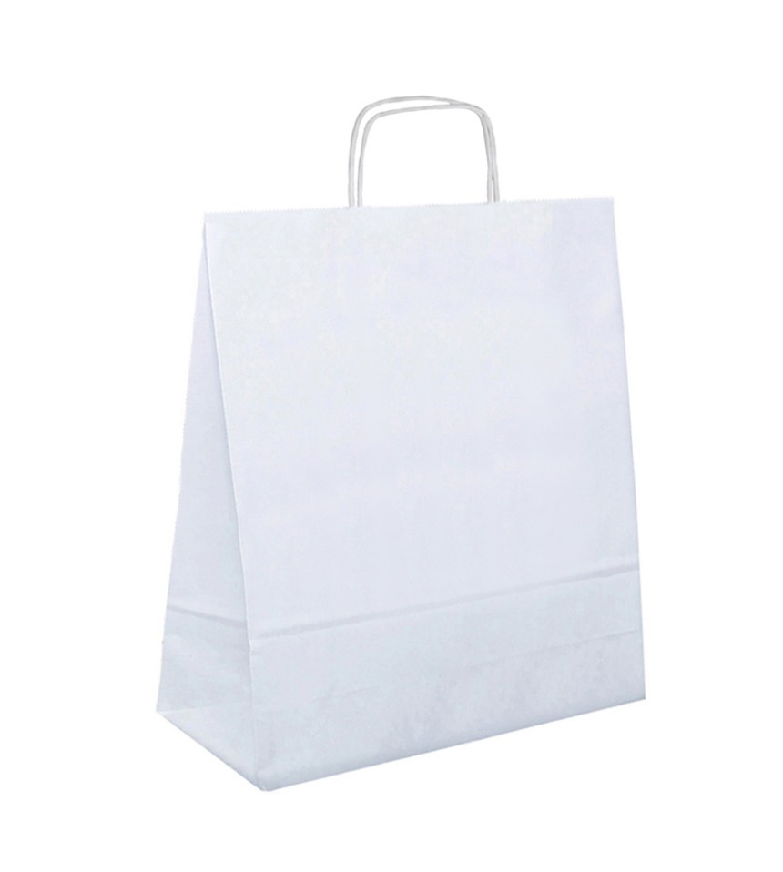 Papiertasche mit Papierkordel braun