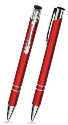 C-06 Kugelschreiber. Rot - matt.