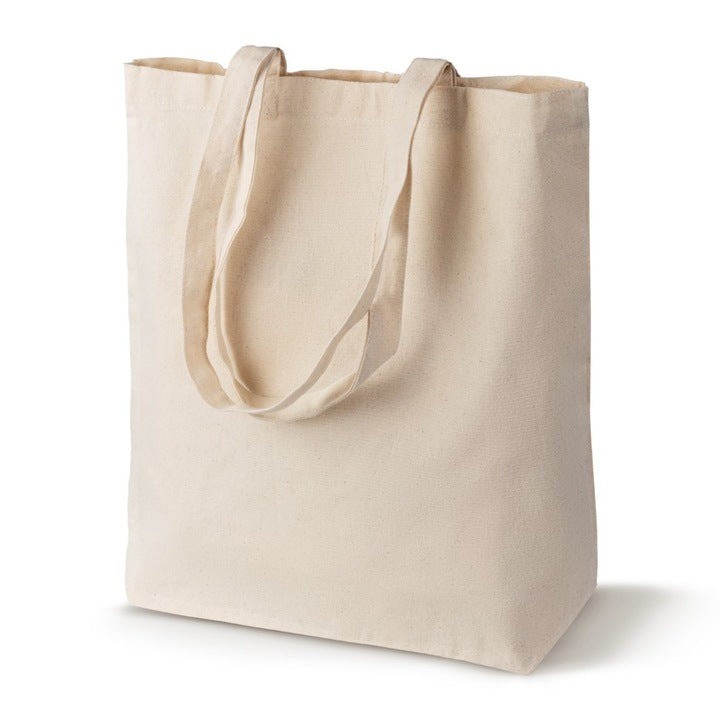 Baumwolltasche mit langen Henkeln natur