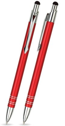 BT-06 Kugelschreiber Touch Pen. Rot - matt.