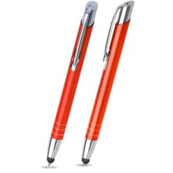 MT-05 Kugelschreiber Touch Pen. Orange - matt.