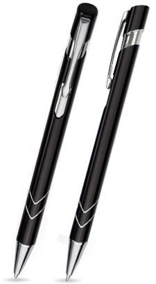 S-01 Kugelschreiber. Schwarz - Lack.