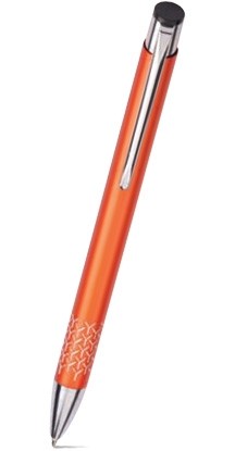 R-05 Metall Kugelschreiber REY. Orange - matt.