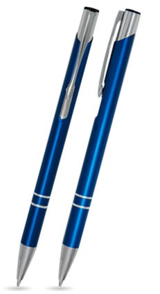 CS-10A Kugelschreiber. Blau - matt.