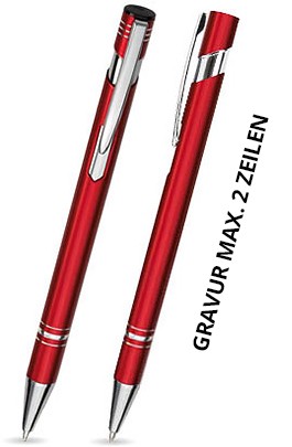 G-06 Kugelschreiber. Rot - matt.