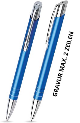 M-10 Kugelschreiber. Blau - matt.