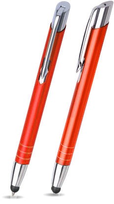 MT-05 Kugelschreiber Touch Pen. Orange - matt.