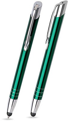 MT-13 Kugelschreiber Touch Pen. Grün - glänzend.