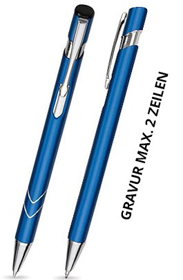 S-10A Kugelschreiber. Blau - matt.