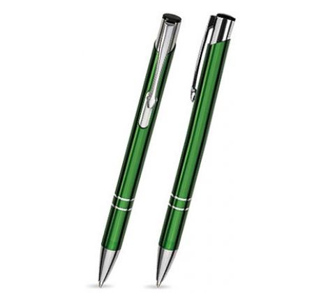 C-12 Kugelschreiber. Grün - glänzend.