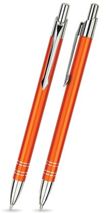 B-05 Kugelschreiber. Orange - matt.