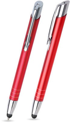 MT-06 Kugelschreiber Touch Pen. Rot - matt.