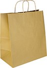 PS106G001 Papiertasche mit Papierkordel EKO PLUS braun glatt.