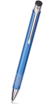 R-10 Mretall Kugelschreiber REY. Blau - matt.