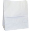 Papiertasche Bodenbeutel weiß 26x14x36 cm