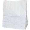 Papiertasche Bodenbeutel weiß 26x14x36 cm