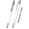 MT-20 Kugelschreiber Touch Pen. Weiß - Lack.