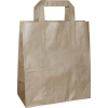 Papiertasche mit Flachhenkel 22x11x25 cm