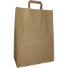Papiertasche mit Flachhenkel 32x16x43 cm