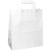 Papiertasche mit Flachhenkel 22x11x25 cm