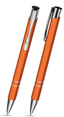 C-05 Kugelschreiber. Orange - matt.