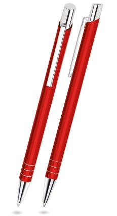 FIT-06 Kugelschreiber Touch Pen FIT. Rot (matt).