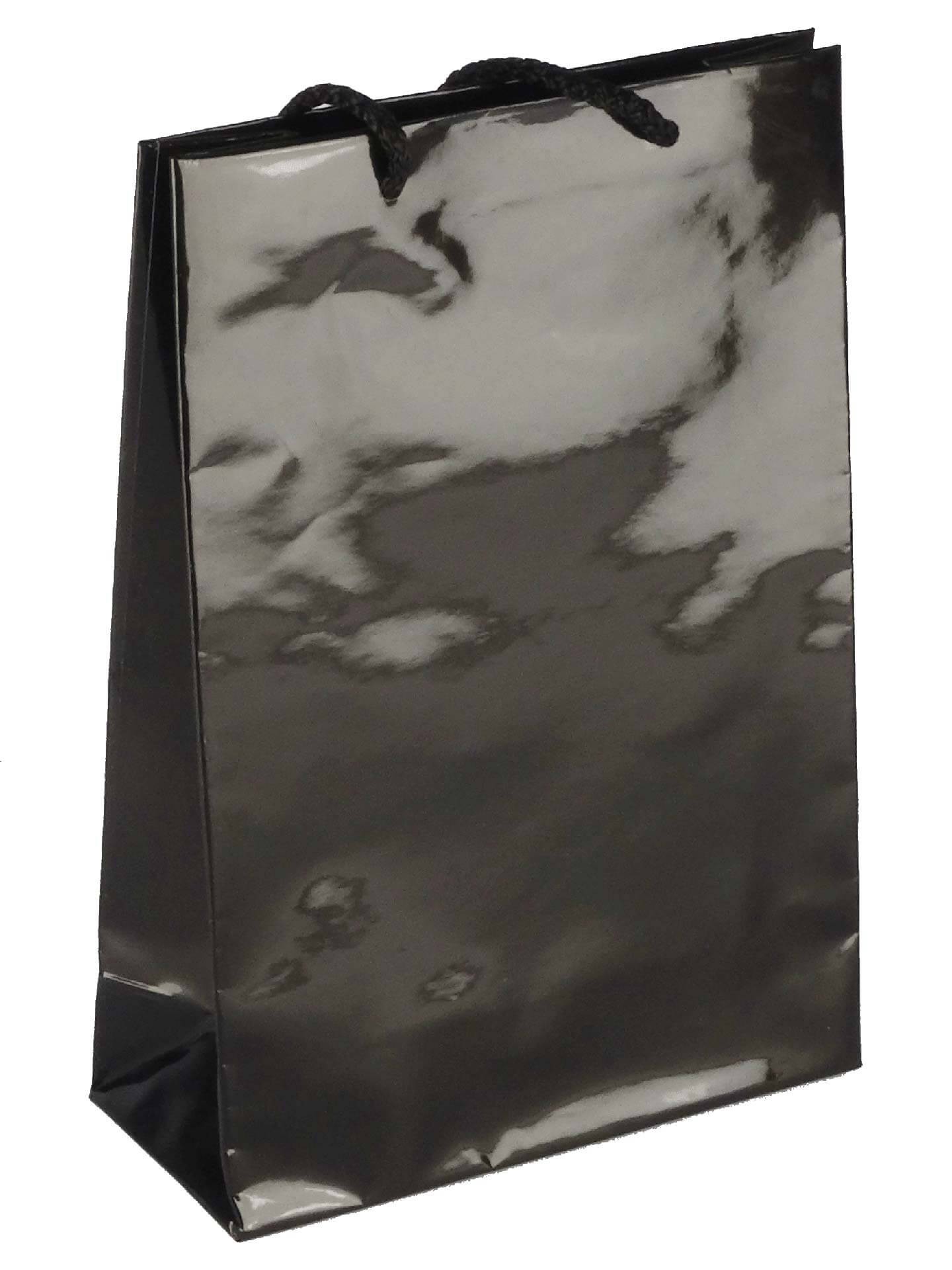 PL1023 Laminated Paper Bag - BLACK