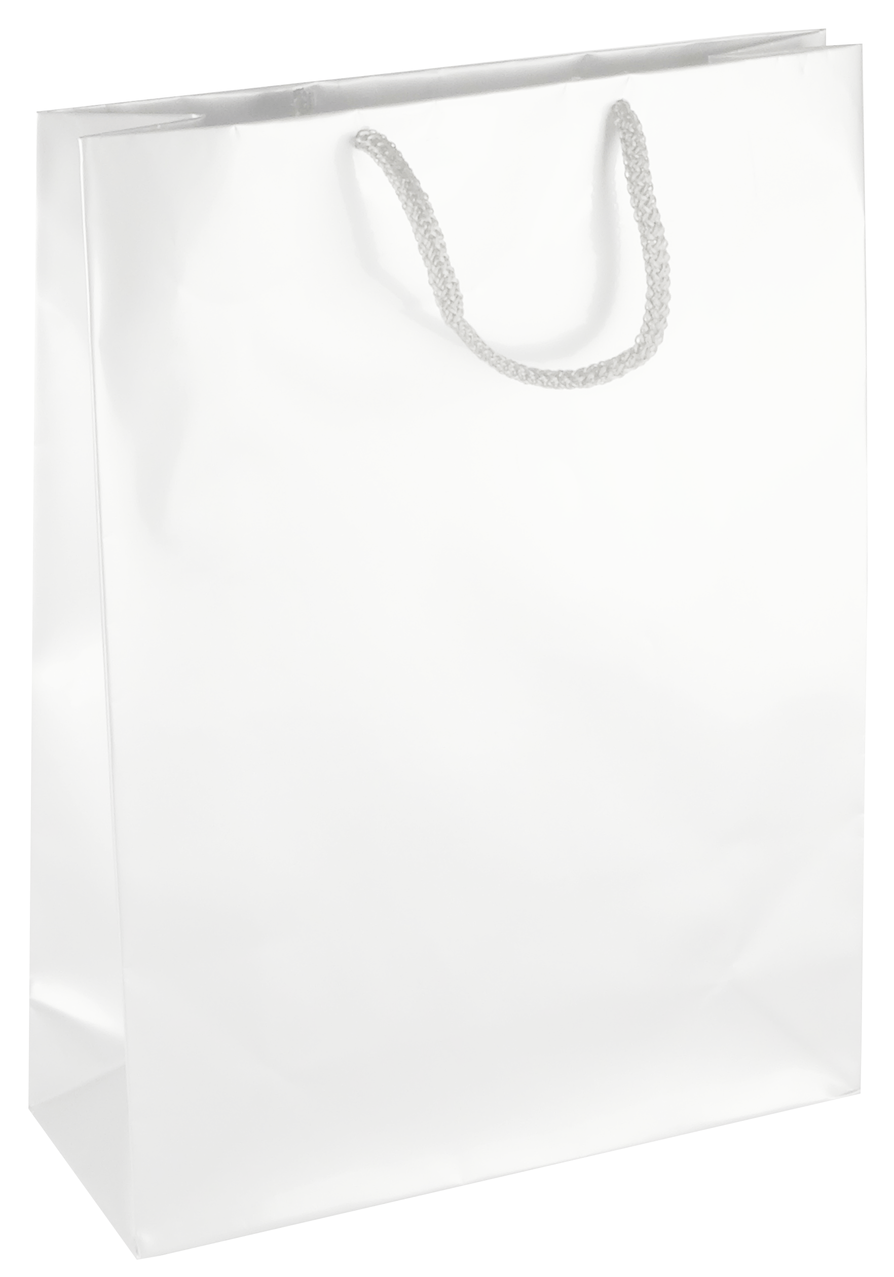 PL1030 Laminierte Papiertasche - WEIß