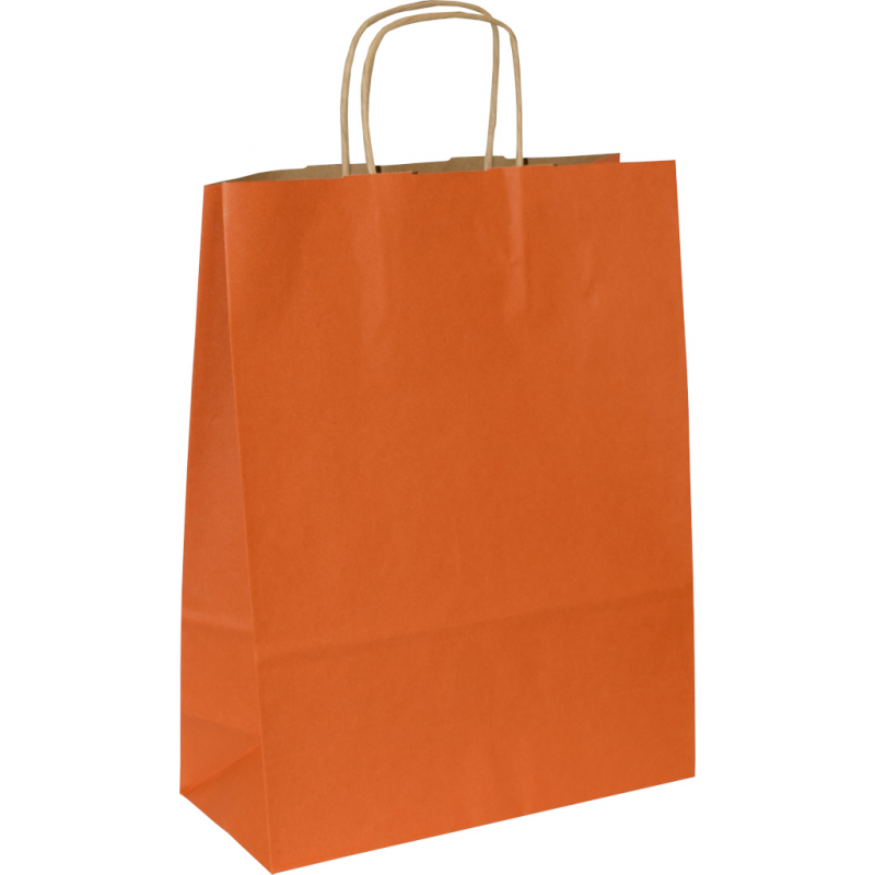 PS303G061 Papiertasche mit Papierkordel EKO PLUS - Orange